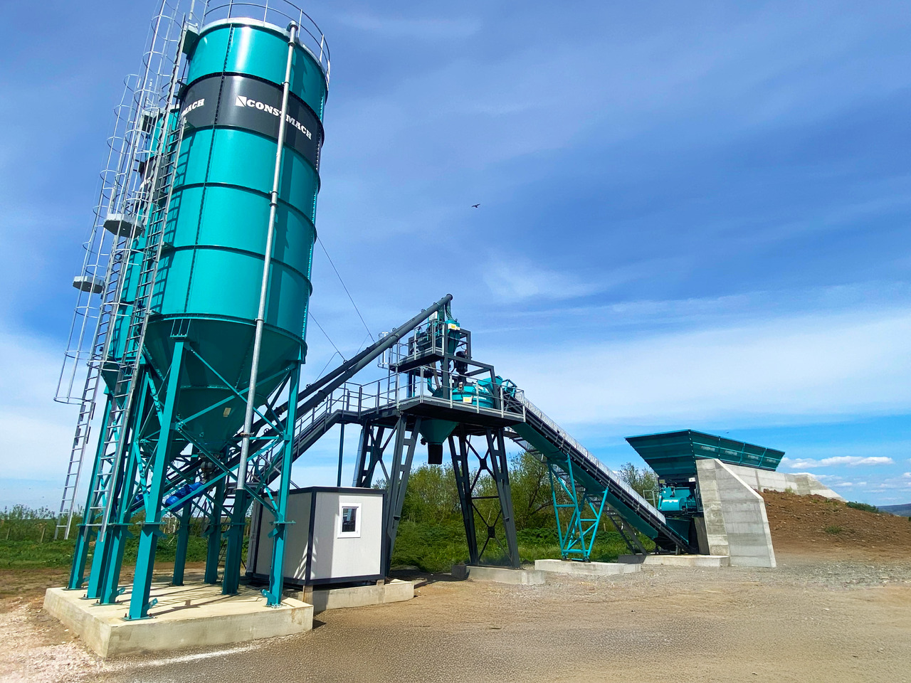 Constmach 60 m³/h Compact Concrete Batching Plant With Band - Centrale à béton: photos 5 Constmach 60 m³/h Compact Concrete Batching Plant With Band - Centrale à béton: photos 5