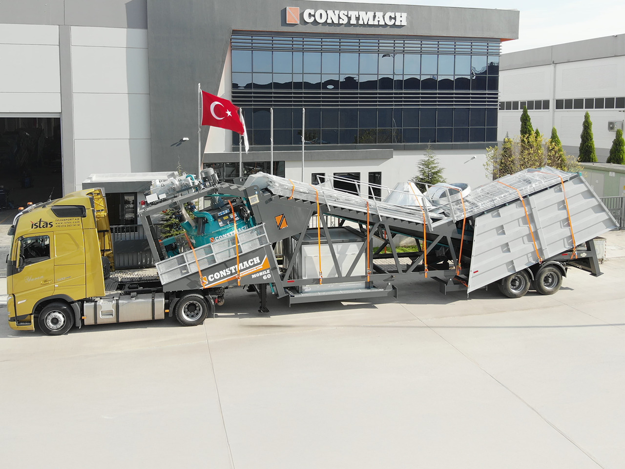 Constmach 60 m³/h Portable Concrete Batching Plant - Centrale à béton: photos 4 Constmach 60 m³/h Portable Concrete Batching Plant - Centrale à béton: photos 4