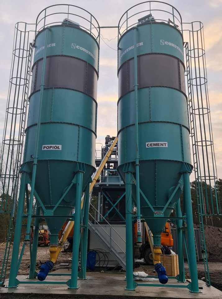 Constmach Silo à Ciment d'une Capacité de 75 Tonnes - Silo à ciment: photos 1 Constmach Silo à Ciment d'une Capacité de 75 Tonnes - Silo à ciment: photos 1