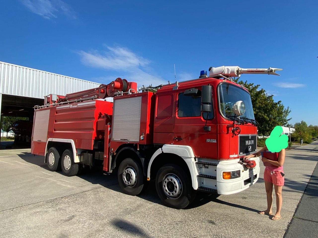 MAN 35.403 - Camion de pompier: photos 4 MAN 35.403 - Camion de pompier: photos 4