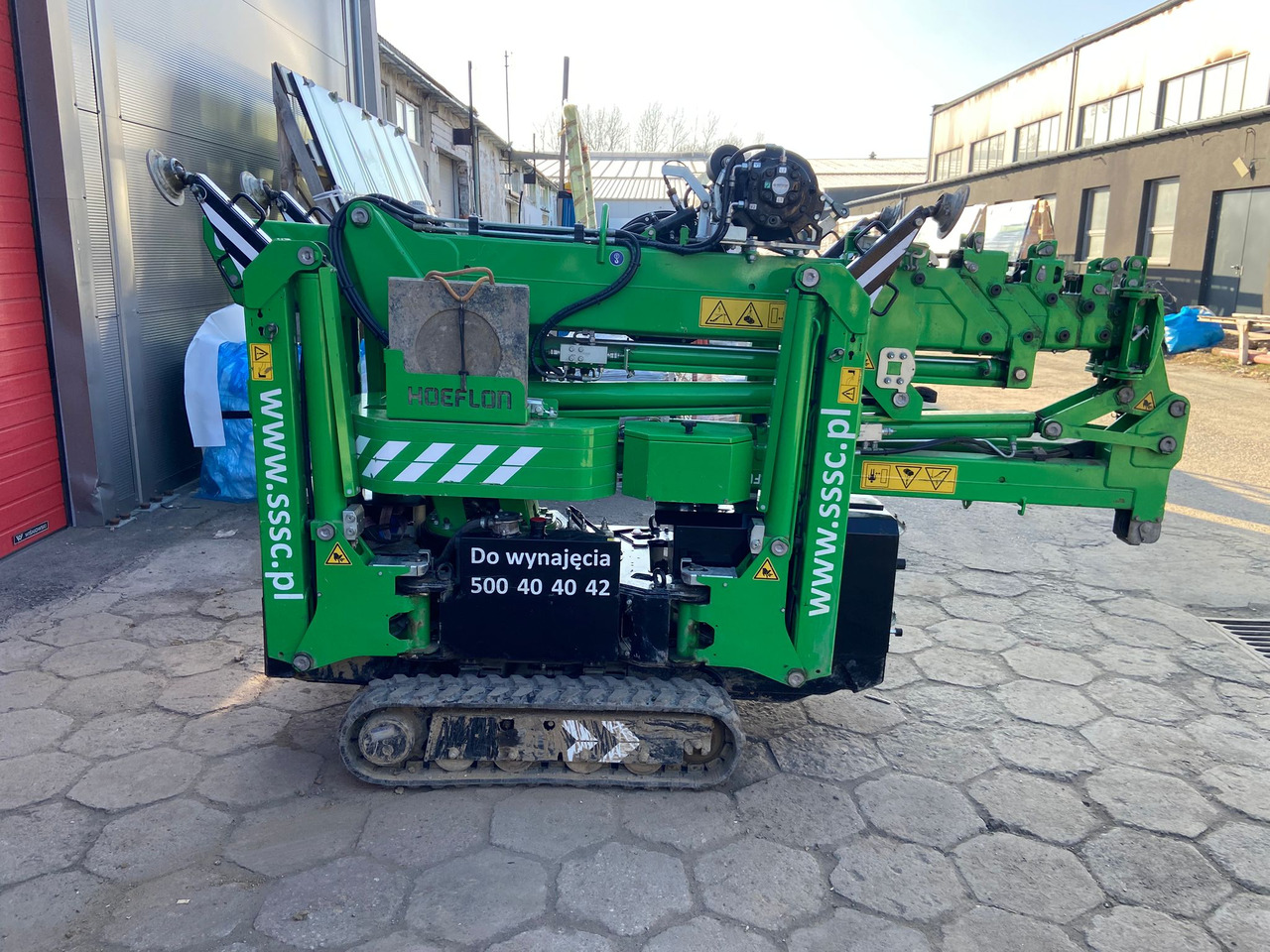 Hoeflon C6e - Mini grue: photos 2 Hoeflon C6e - Mini grue: photos 2