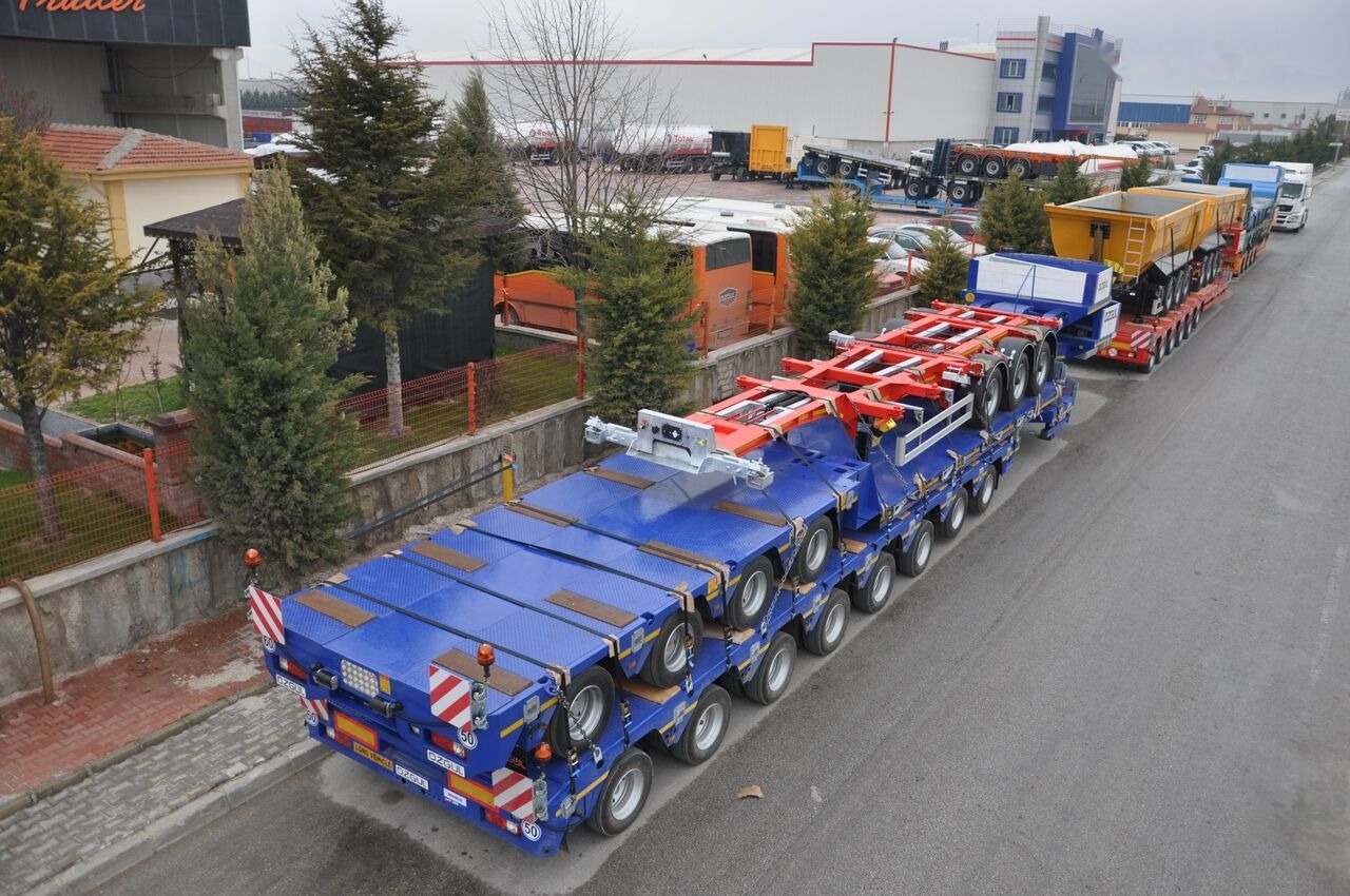 Özgül 8 AXLE LOWBED SEMI TRAILER - Remorque porte-engin surbaissée: photos 5 Özgül 8 AXLE LOWBED SEMI TRAILER - Remorque porte-engin surbaissée: photos 5