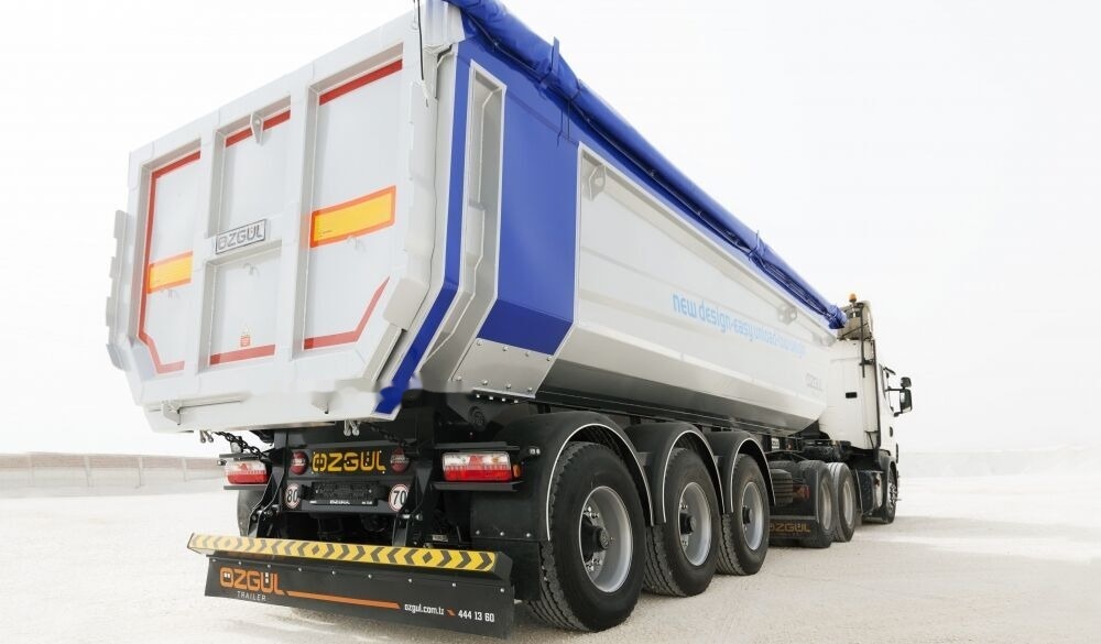 Özgül HALF PIPE TIPPING TRAILER LIGHT MODEL - Semi-remorque benne: photos 3 Özgül HALF PIPE TIPPING TRAILER LIGHT MODEL - Semi-remorque benne: photos 3