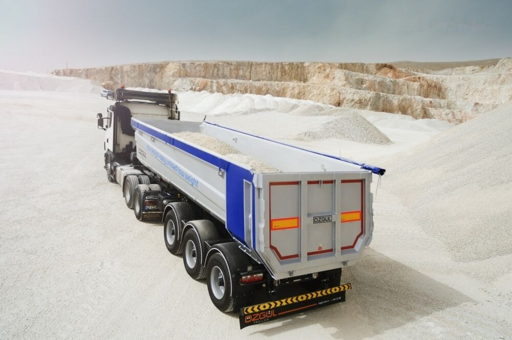 Özgül HALF PIPE TIPPING TRAILER LIGHT MODEL - Semi-remorque benne: photos 4 Özgül HALF PIPE TIPPING TRAILER LIGHT MODEL - Semi-remorque benne: photos 4