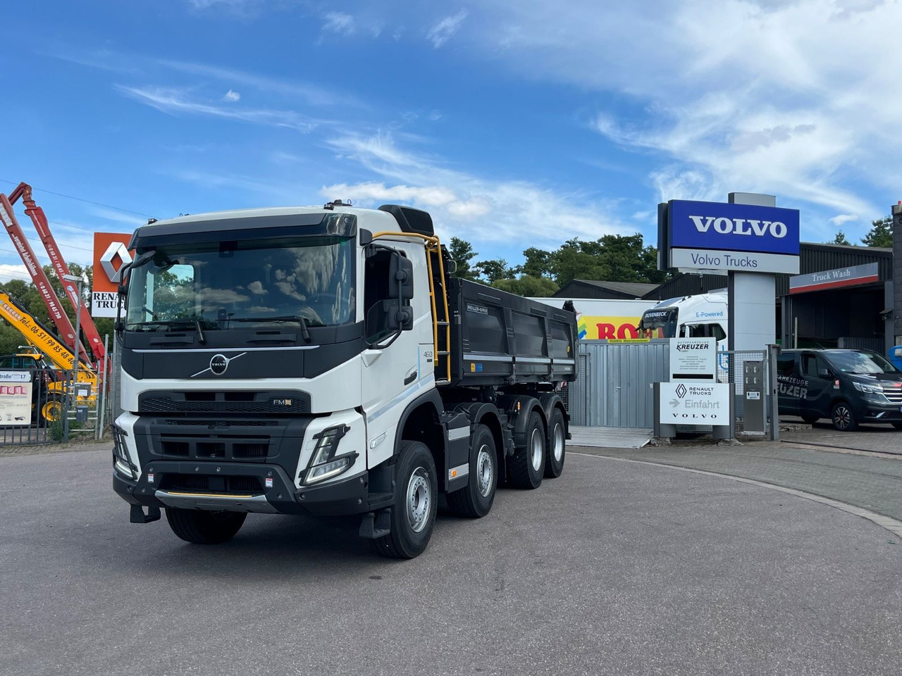 Volvo FMX 8x4 Meiller DSK - Camion benne: photos 1 Volvo FMX 8x4 Meiller DSK - Camion benne: photos 1