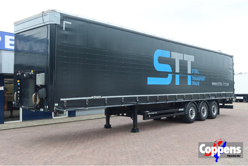 Kögel SN 24 Schuifzeil, Schuifdak, lift as, stuur-as, Rongen gaten + ice killer. - Semi-remorque rideaux coulissants: photos 1 Kögel SN 24 Schuifzeil, Schuifdak, lift as, stuur-as, Rongen gaten + ice killer. - Semi-remorque rideaux coulissants: photos 1