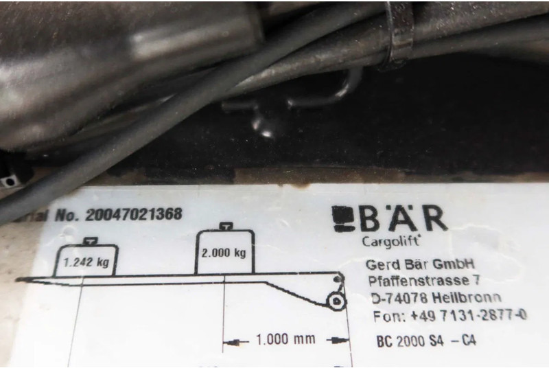 Mercedes-Benz Actros 1840 L Bakwagen + Bar klep 2000 KG + Geïsoleerde bak - Camion fourgon: photos 5 Mercedes-Benz Actros 1840 L Bakwagen + Bar klep 2000 KG + Geïsoleerde bak - Camion fourgon: photos 5