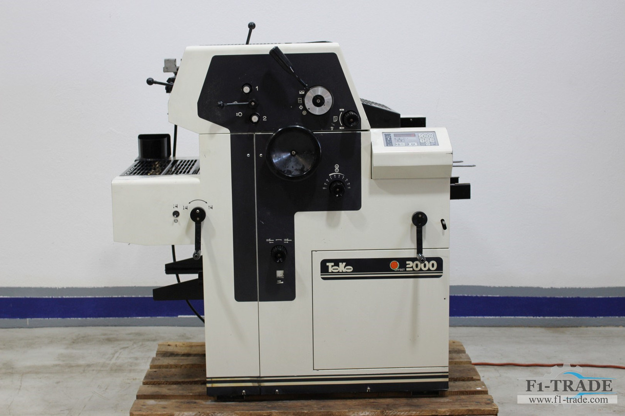 TOKO 2000 - Presse offset: photos 1 TOKO 2000 - Presse offset: photos 1