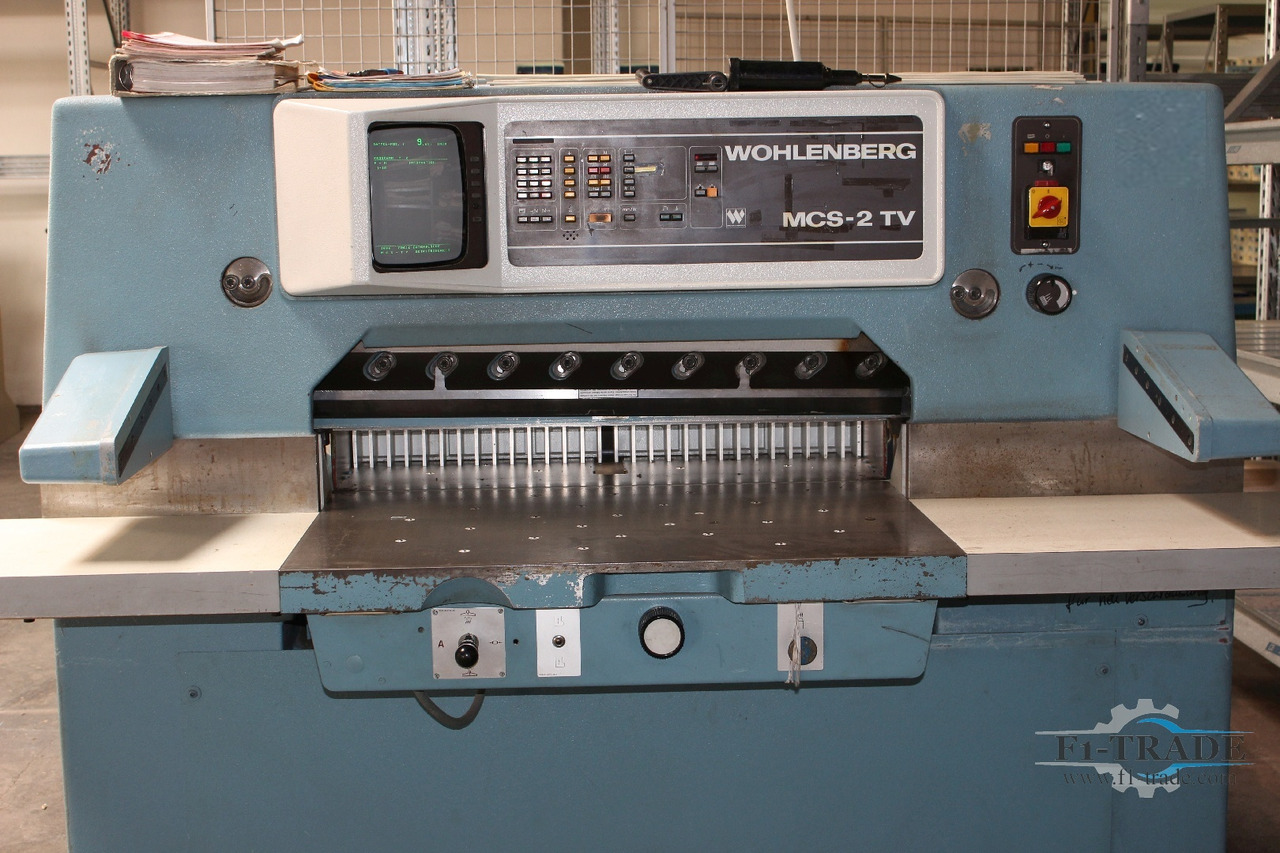 Wohlenberg 92 MCS-TV - Massicot: photos 2 Wohlenberg 92 MCS-TV - Massicot: photos 2