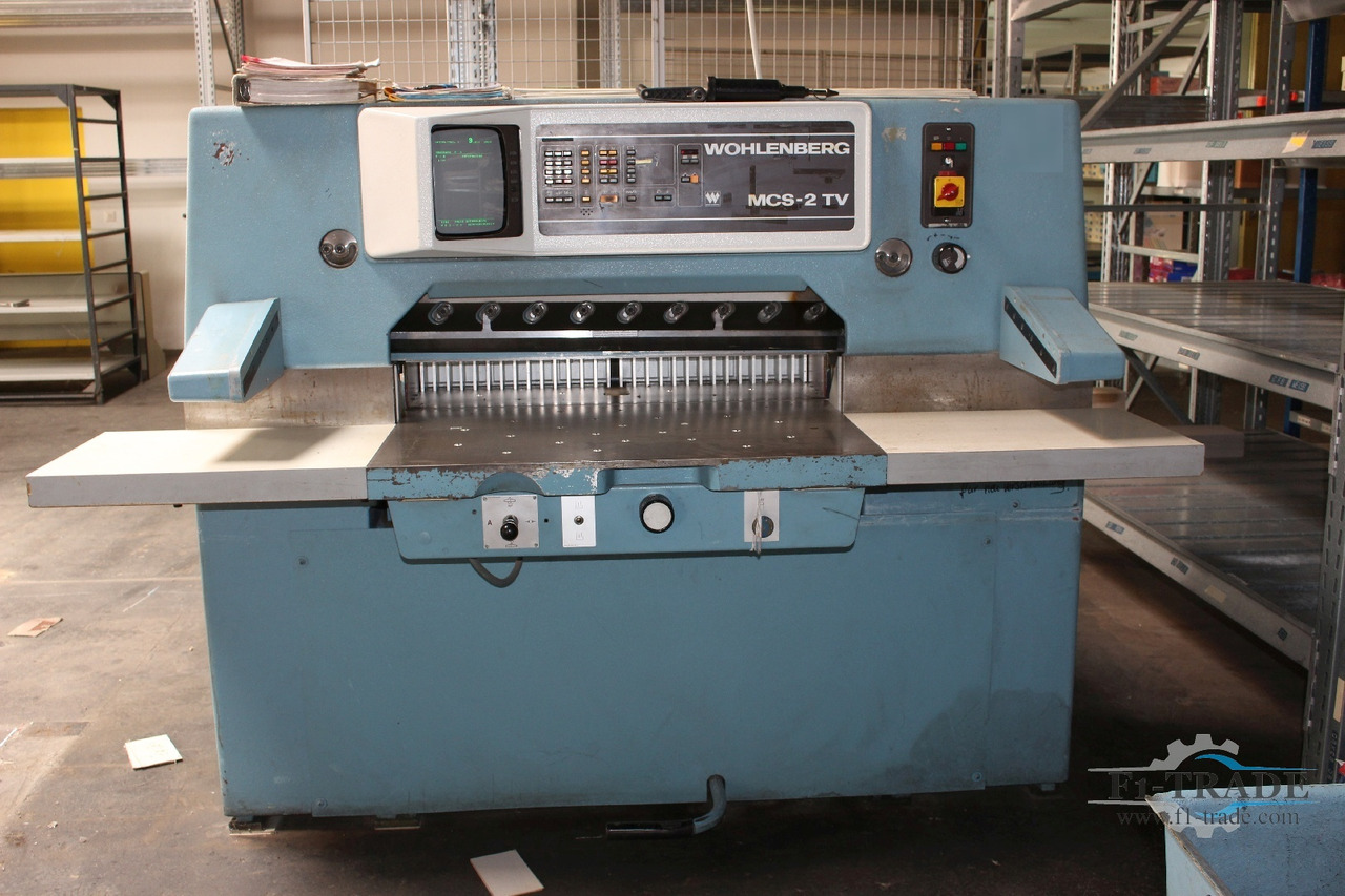 Wohlenberg 92 MCS-TV - Massicot: photos 1 Wohlenberg 92 MCS-TV - Massicot: photos 1