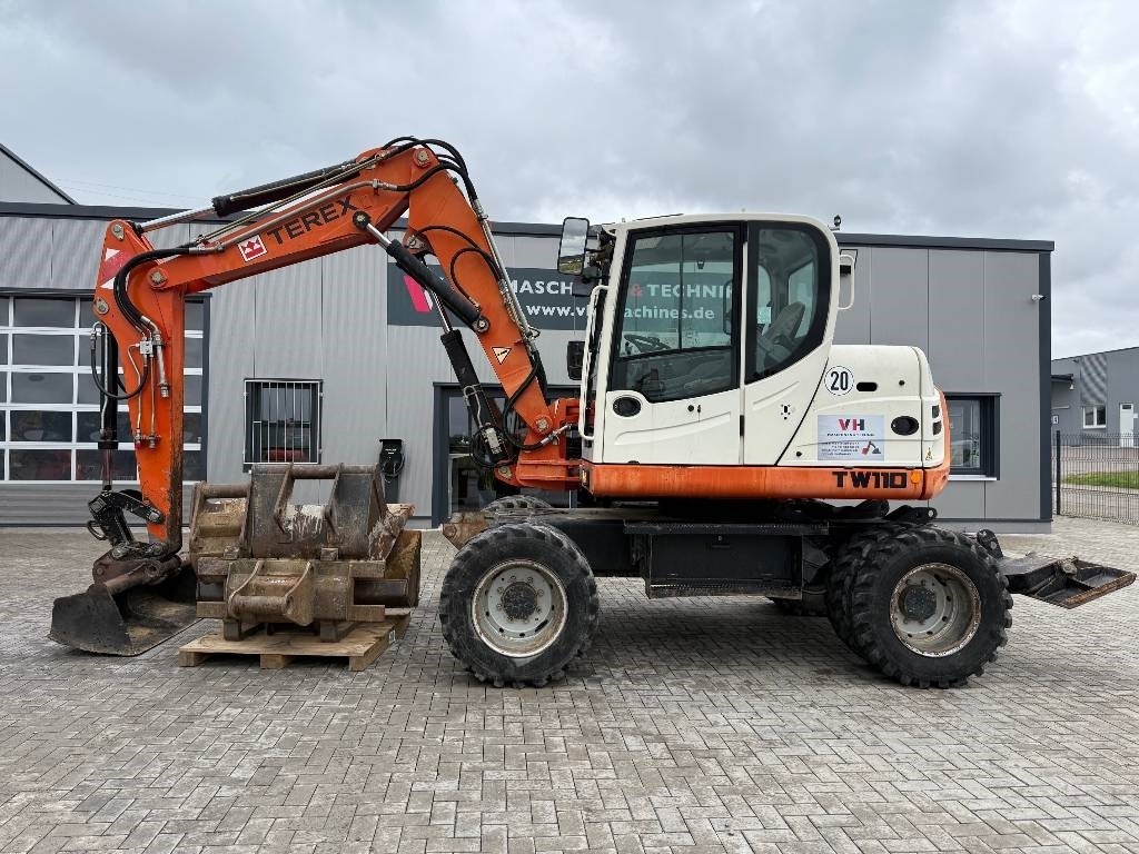 Terex TW 110 - Pelle sur pneus: photos 2 Terex TW 110 - Pelle sur pneus: photos 2