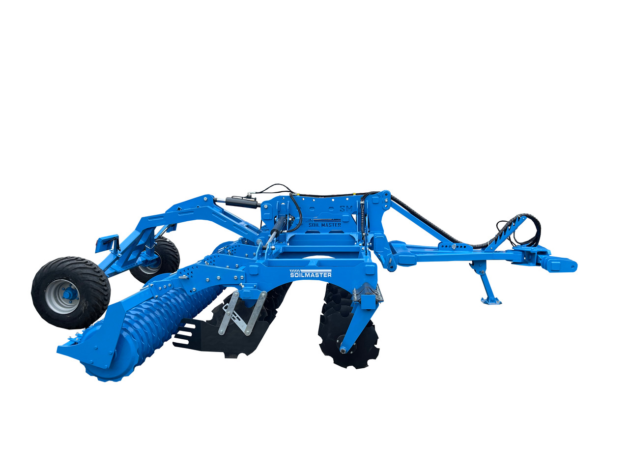 SOIL MASTER _GRAND MASTER SERIES FOLDABLE AND TRAILED TYPE MULTI DISC HARROW (RUBBER TYPE LEG) - Cover crop: photos 3 SOIL MASTER _GRAND MASTER SERIES FOLDABLE AND TRAILED TYPE MULTI DISC HARROW (RUBBER TYPE LEG) - Cover crop: photos 3