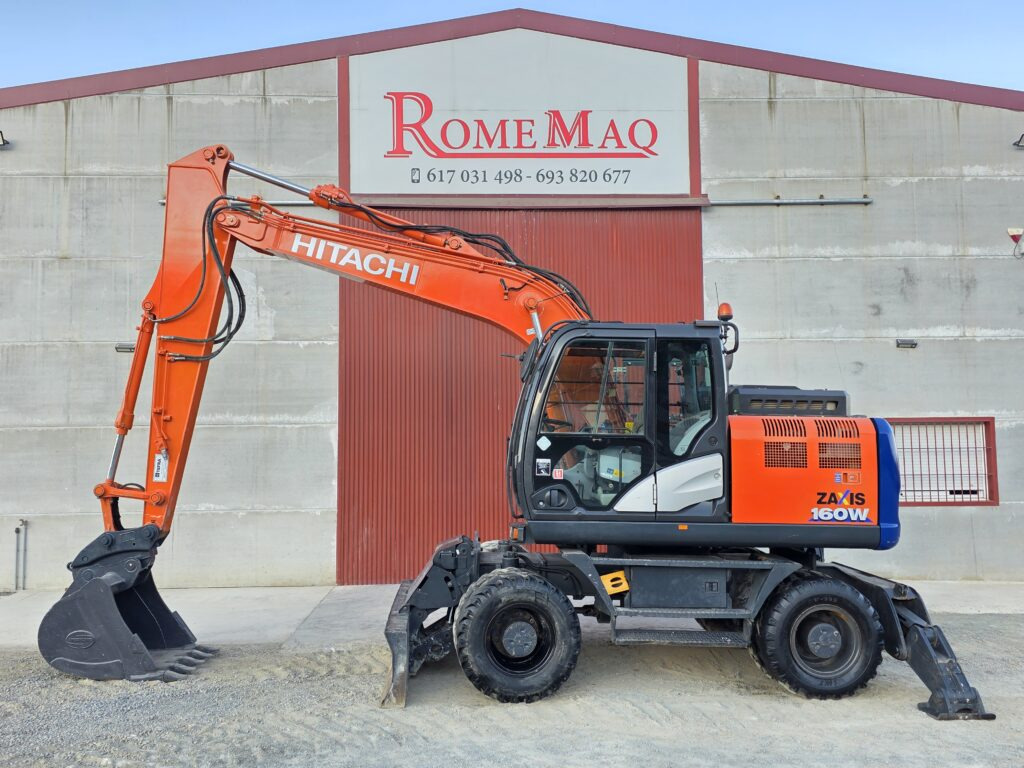 HITACHI ZX140W-6 - Pelle sur pneus: photos 1 HITACHI ZX140W-6 - Pelle sur pneus: photos 1