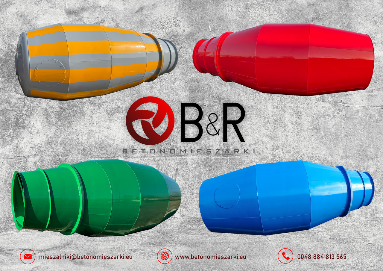 Tambour malaxeur neuf DRUM FOR CONCRETE MIXER LIEBHERR STETTER CIFA INTERMIX: photos 22