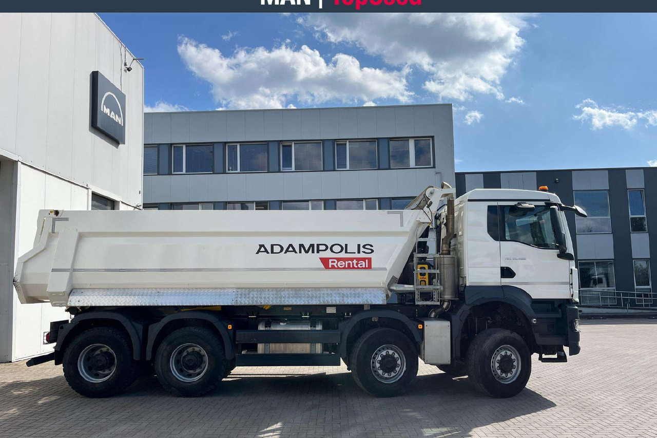 MAN TGS 35.480 8x8 MEILLER (7124) - Camion benne: photos 5 MAN TGS 35.480 8x8 MEILLER (7124) - Camion benne: photos 5