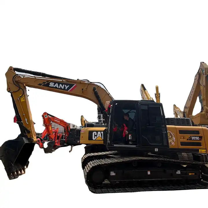 Factory Direct Sale Sany 215C Pro Excavator Machine 20ton SANY 215 SY215 SY215C SY215H Used Excavators in Shanghai - Pelle: photos 1 Factory Direct Sale Sany 215C Pro Excavator Machine 20ton SANY 215 SY215 SY215C SY215H Used Excavators in Shanghai - Pelle: photos 1