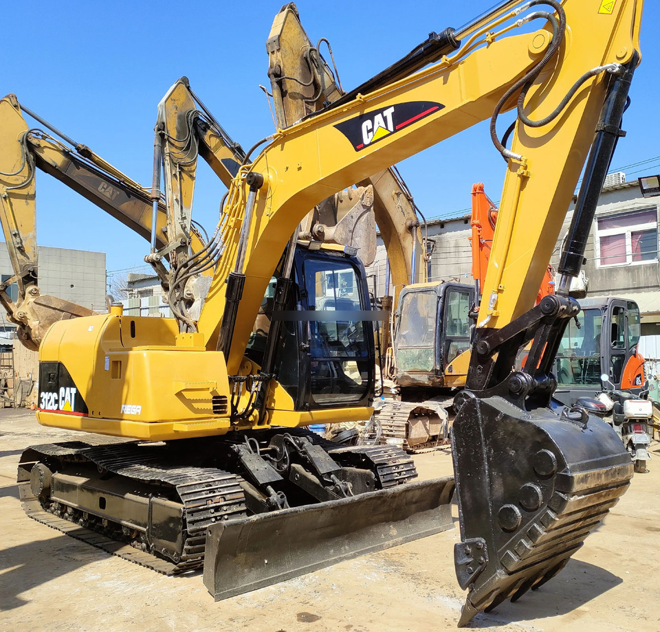 Original Well-Maintained CAT 312C Used Excavator for Sale - Pelle sur chenille: photos 1 Original Well-Maintained CAT 312C Used Excavator for Sale - Pelle sur chenille: photos 1