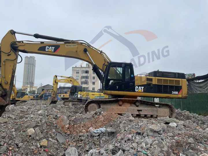 Original Well-Maintained CAT 349D Used Excavator for Sale - Pelle sur chenille: photos 2 Original Well-Maintained CAT 349D Used Excavator for Sale - Pelle sur chenille: photos 2