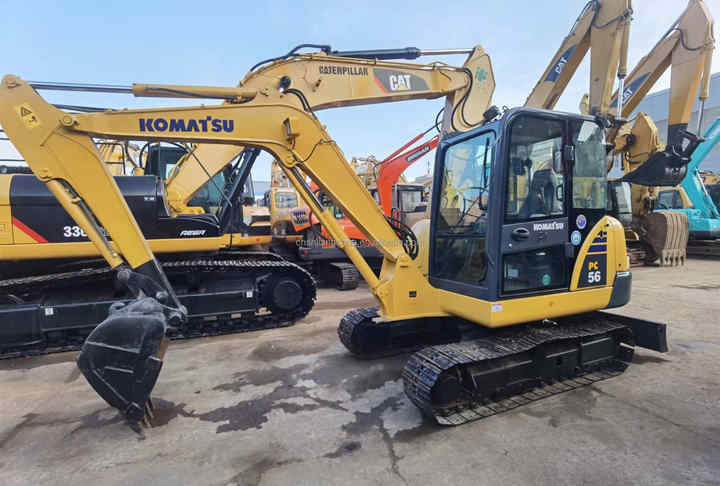 Used excavator used PC56-7 ,second hand Komatsu crawler excavator in good condition for sale - Pelle sur chenille: photos 3 Used excavator used PC56-7 ,second hand Komatsu crawler excavator in good condition for sale - Pelle sur chenille: photos 3