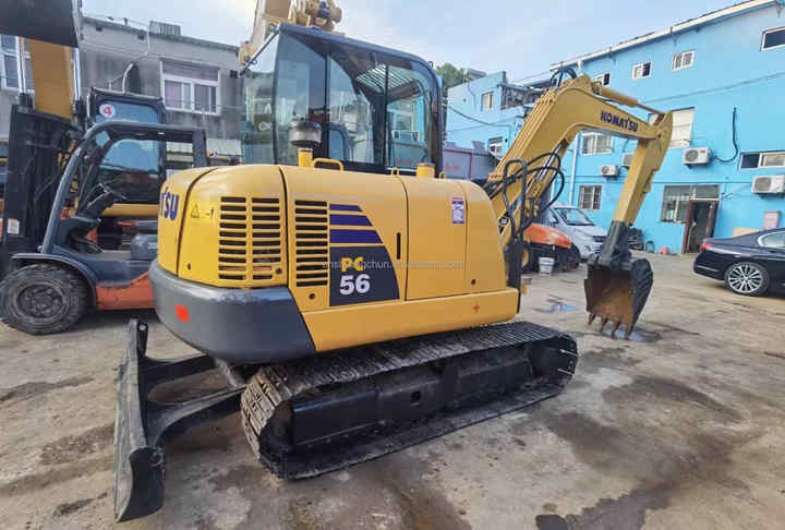 Used excavator used PC56-7 ,second hand Komatsu crawler excavator in good condition for sale - Pelle sur chenille: photos 2 Used excavator used PC56-7 ,second hand Komatsu crawler excavator in good condition for sale - Pelle sur chenille: photos 2