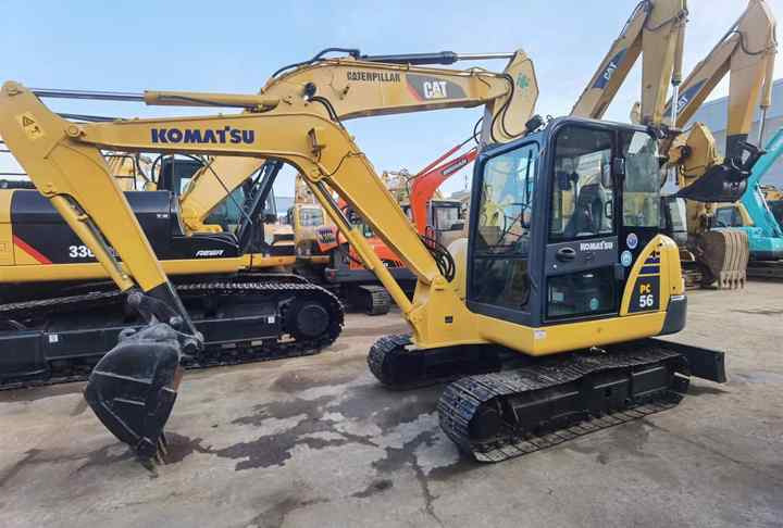 Used komatsu PC 56-7 Pc60-7 Crawler Excavator 6 Ton Excavator In Shanghai China For Sale PC 60 60-7 PC60 PC78 Nice excavator - Pelle sur chenille: photos 3 Used komatsu PC 56-7 Pc60-7 Crawler Excavator 6 Ton Excavator In Shanghai China For Sale PC 60 60-7 PC60 PC78 Nice excavator - Pelle sur chenille: photos 3