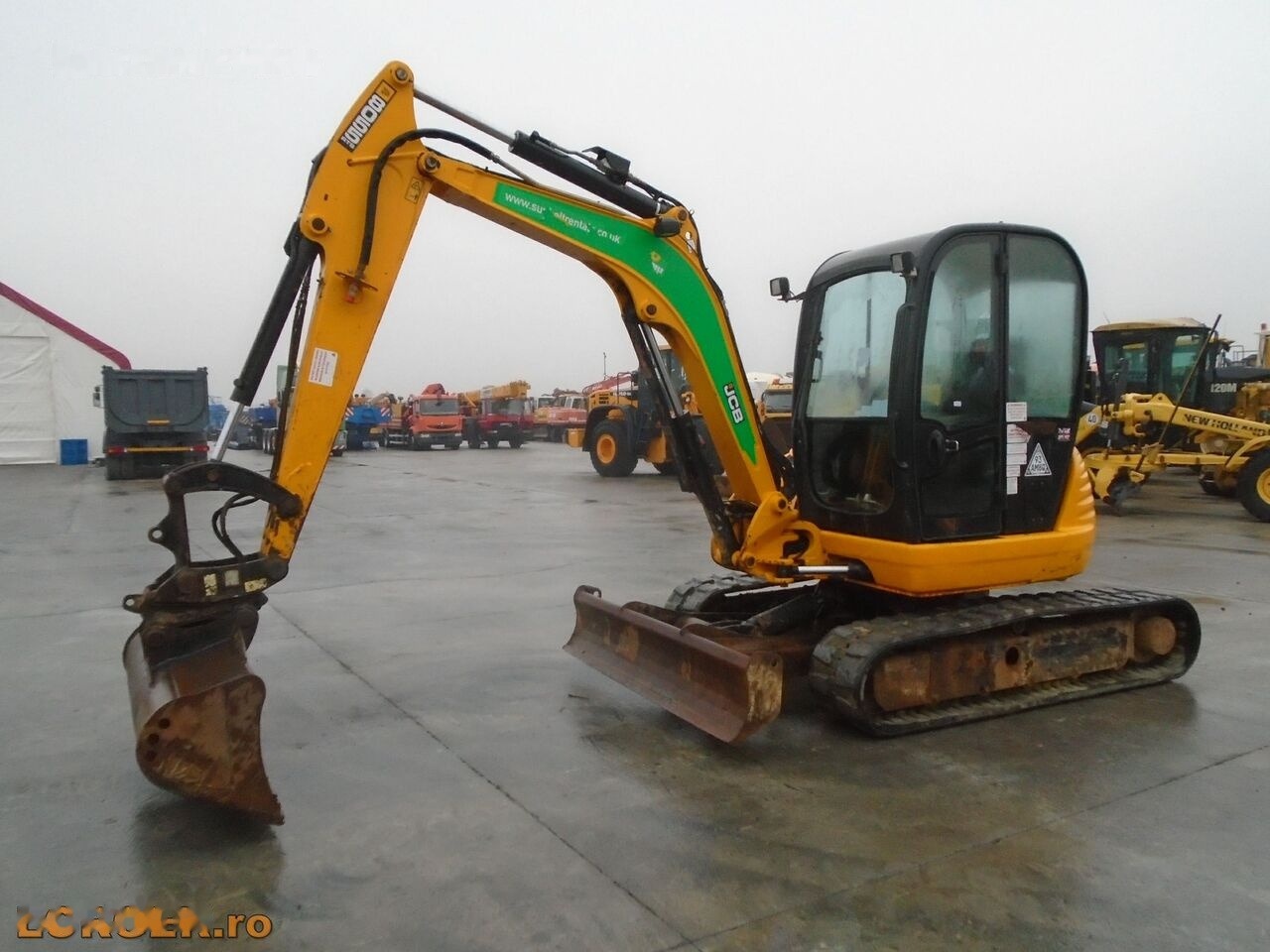 Mini pelle JCB 8055 RTS: photos 1