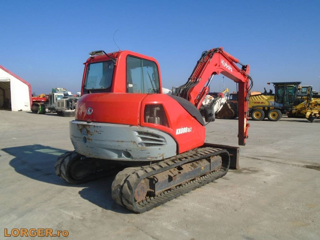 Kubota KX 080-3 - Pelle sur chenille: photos 3 Kubota KX 080-3 - Pelle sur chenille: photos 3