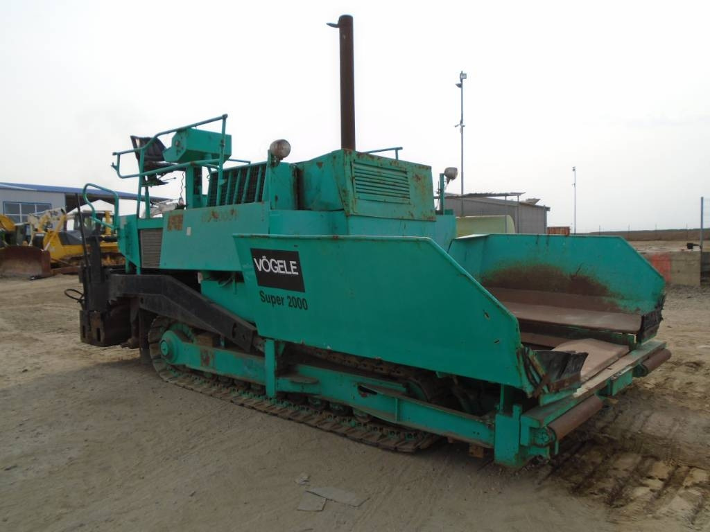 Vögele Super 2000  - Finisseur: photos 1 Vögele Super 2000  - Finisseur: photos 1