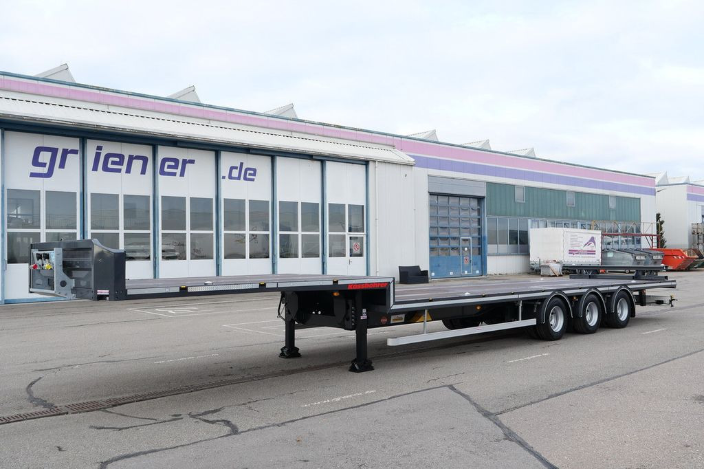 Kässbohrer K.SPJ3 / JUMBO PLATTFORM / BPW /LIFT/ CONTAINER - Semi-remorque surbaissé: photos 3 Kässbohrer K.SPJ3 / JUMBO PLATTFORM / BPW /LIFT/ CONTAINER - Semi-remorque surbaissé: photos 3