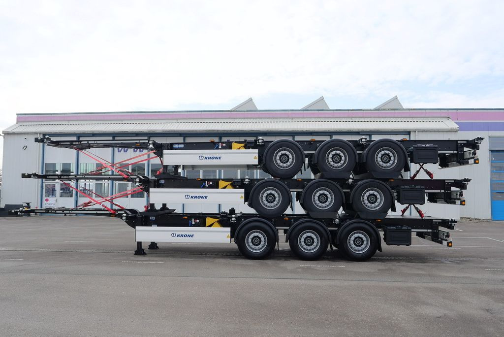Krone SDC 27/eLT3 / 2 x 20/30/40 /20 mittig EXIII ADR - Semi-remorque porte-conteneur/ Caisse mobile: photos 5 Krone SDC 27/eLT3 / 2 x 20/30/40 /20 mittig EXIII ADR - Semi-remorque porte-conteneur/ Caisse mobile: photos 5