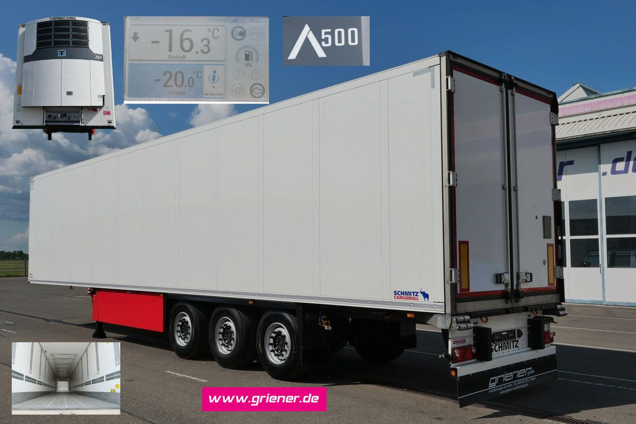 Schmitz Cargobull SKO 24/DOPPELSTOCK BLUMEN TK A500 DRP 5 x vorh. - Semi-remorque frigorifique: photos 1 Schmitz Cargobull SKO 24/DOPPELSTOCK BLUMEN TK A500 DRP 5 x vorh. - Semi-remorque frigorifique: photos 1