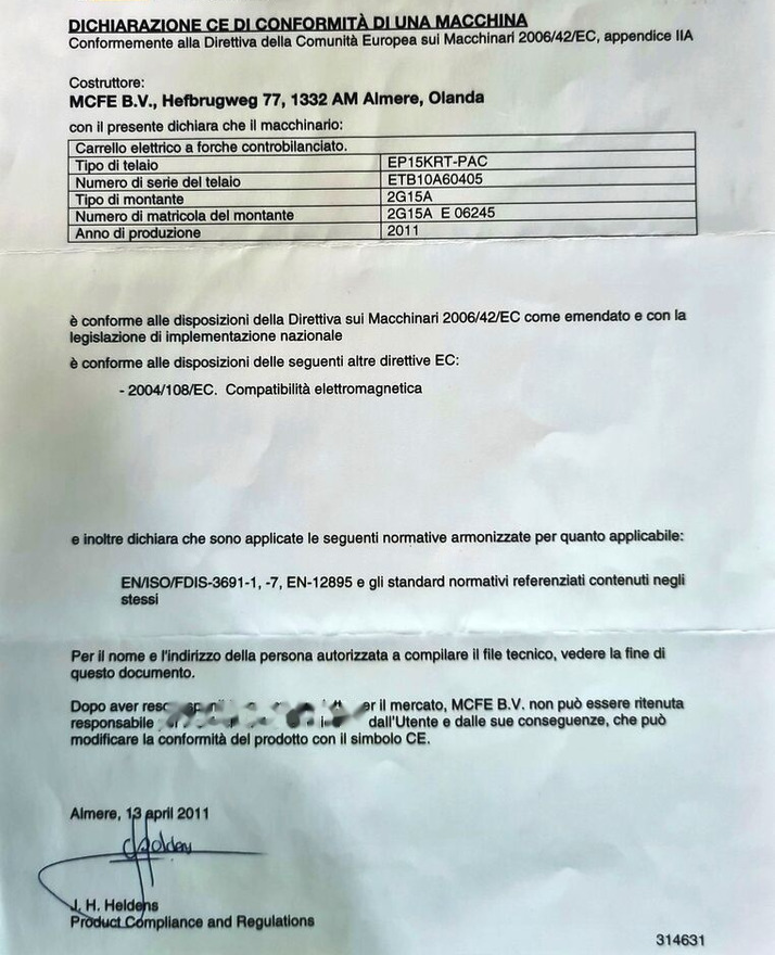 Caterpillar 15 - Chariot élévateur: photos 5 Caterpillar 15 - Chariot élévateur: photos 5