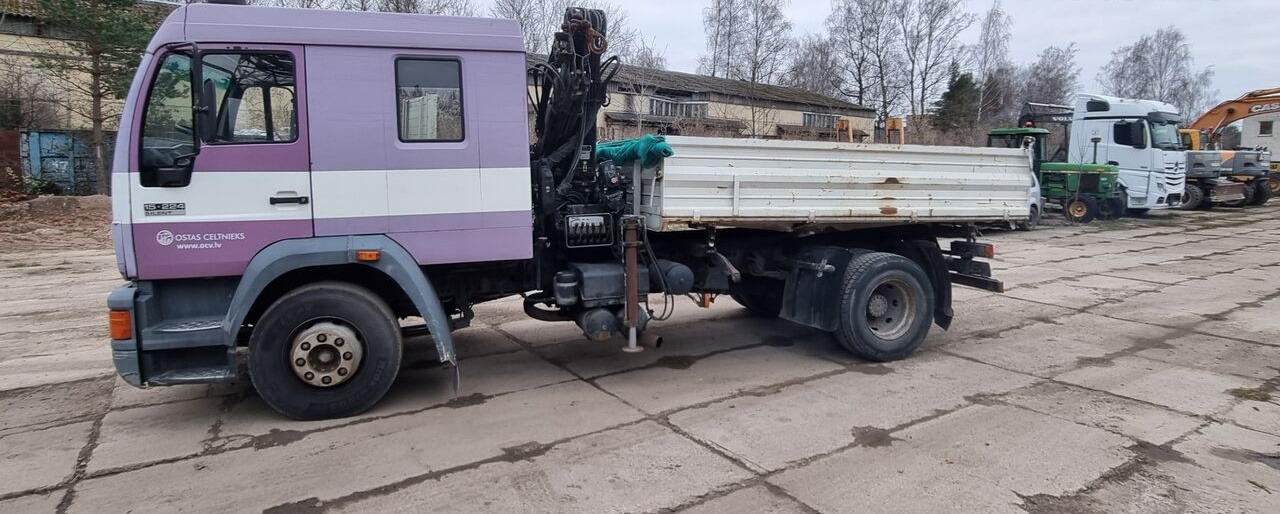 MAN 15.224 - Camion benne, Camion grue: photos 2 MAN 15.224 - Camion benne, Camion grue: photos 2