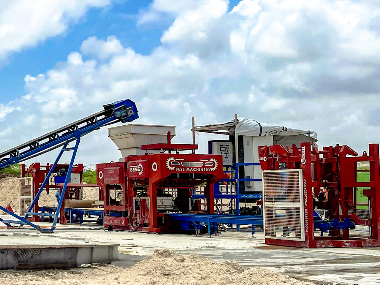Pondeuse à parpaing Fully Automatic Concrete Block Machine | PRS-1000 Bess Machine: photos 7