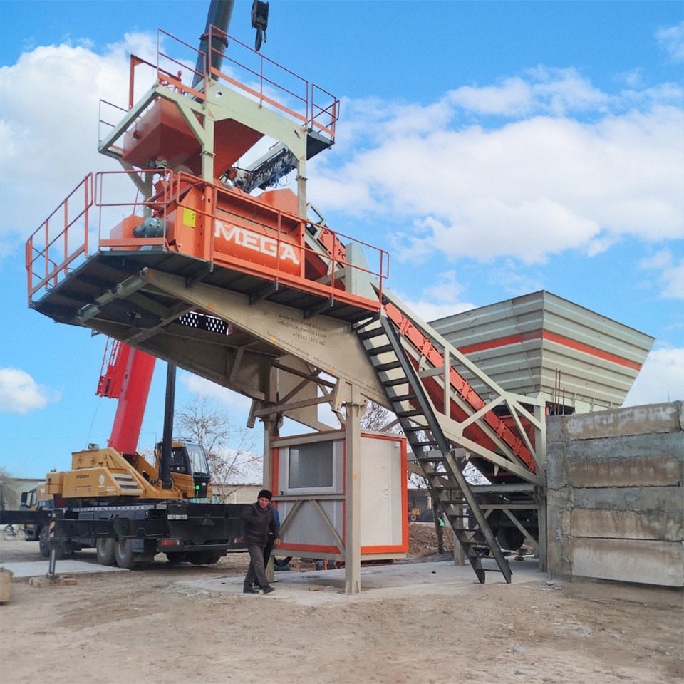 Mobile Concrete Batching Plant - Centrale à béton: photos 1 Mobile Concrete Batching Plant - Centrale à béton: photos 1
