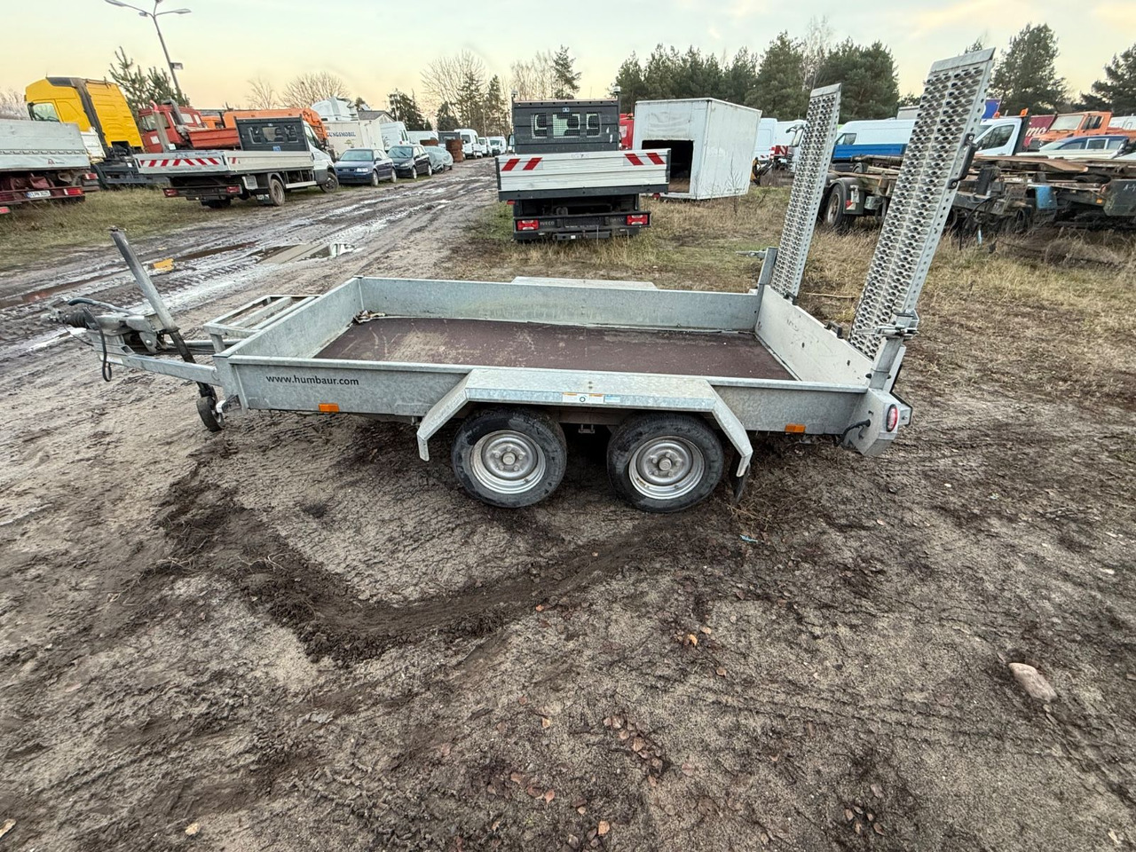 Humbaur HS-SENKO TA G VD LH6S Auffahrtstrampen - Remorque porte-engin surbaissée: photos 5 Humbaur HS-SENKO TA G VD LH6S Auffahrtstrampen - Remorque porte-engin surbaissée: photos 5