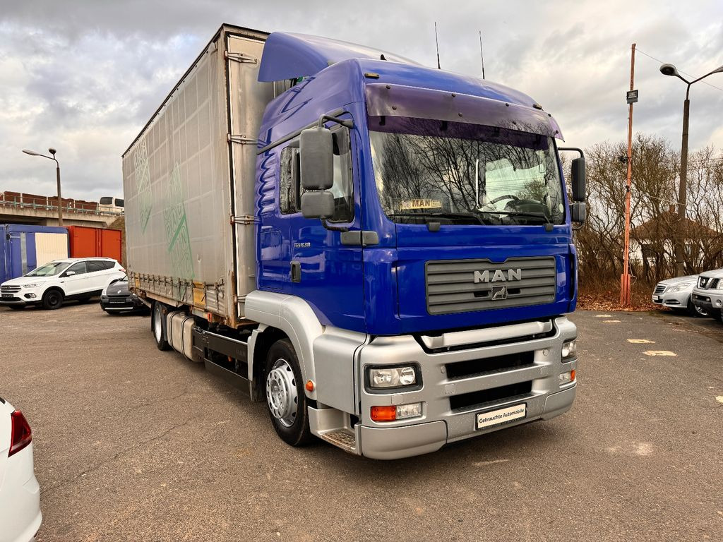 Camion à rideaux coulissants MAN TGA 18.310: photos 1