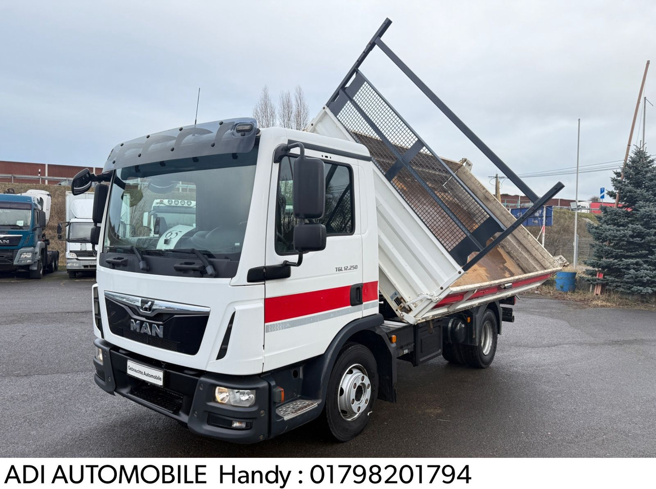 MAN TGL 12.250 Dreiseitenkipper - Camion benne: photos 2 MAN TGL 12.250 Dreiseitenkipper - Camion benne: photos 2