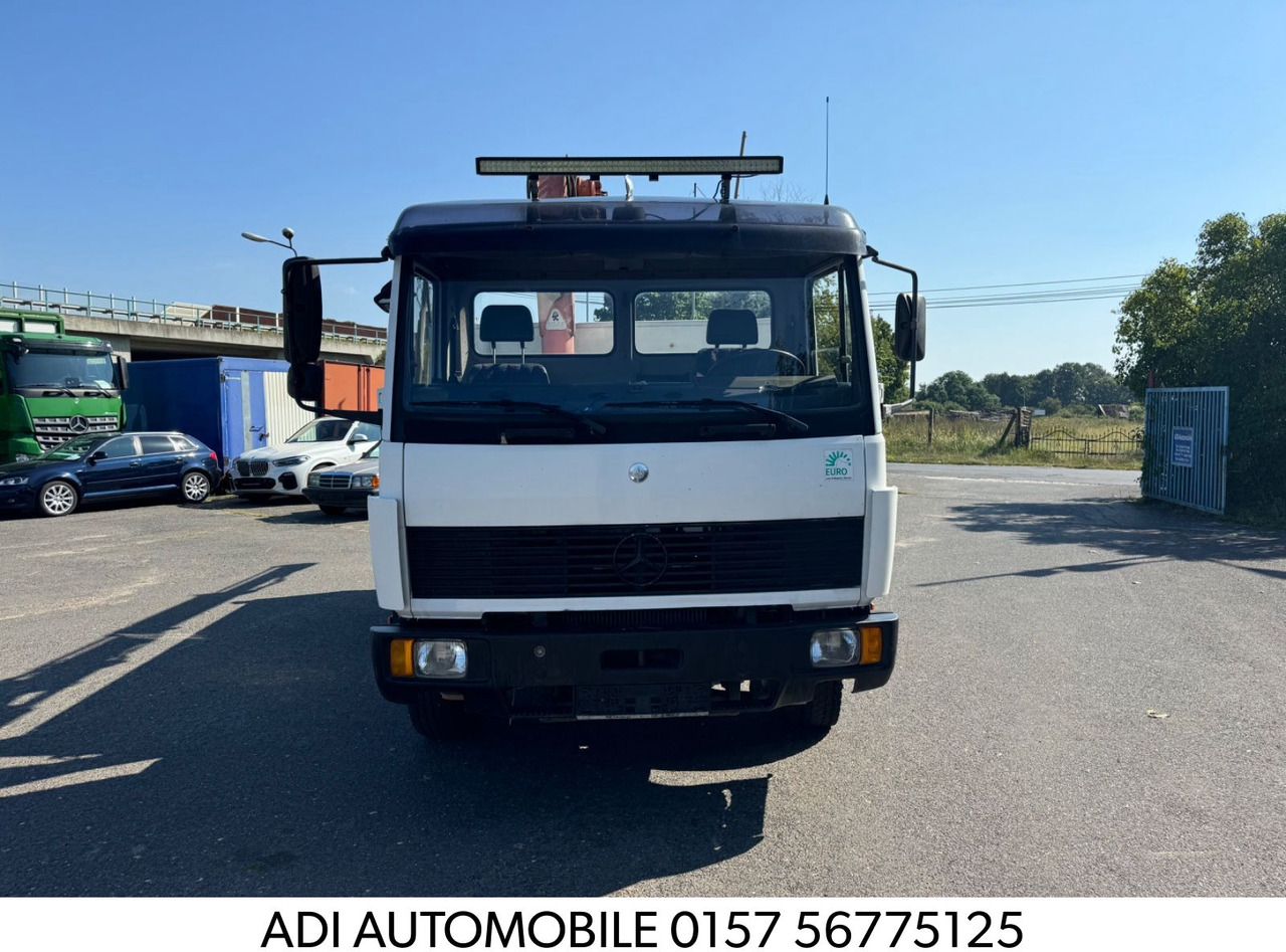 Mercedes-Benz 1317 Kipper - Kran - Camion benne: photos 1 Mercedes-Benz 1317 Kipper - Kran - Camion benne: photos 1