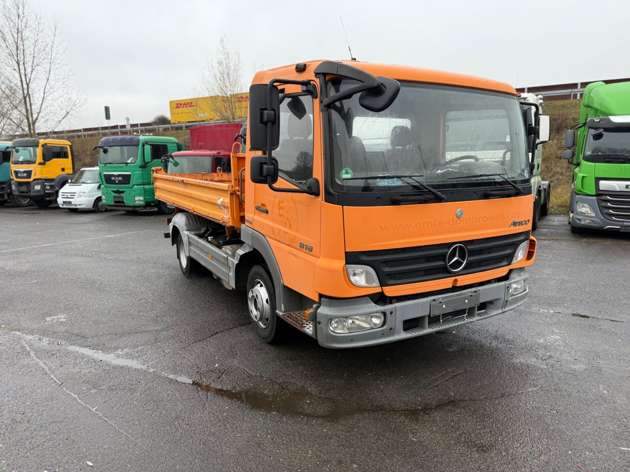 Mercedes-Benz Atego 818 4x2 OM 904 - Camion benne: photos 1 Mercedes-Benz Atego 818 4x2 OM 904 - Camion benne: photos 1
