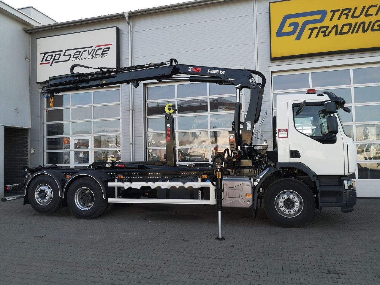 Camion ampliroll, Camion grue neuf Renault D Wide 26: photos 9