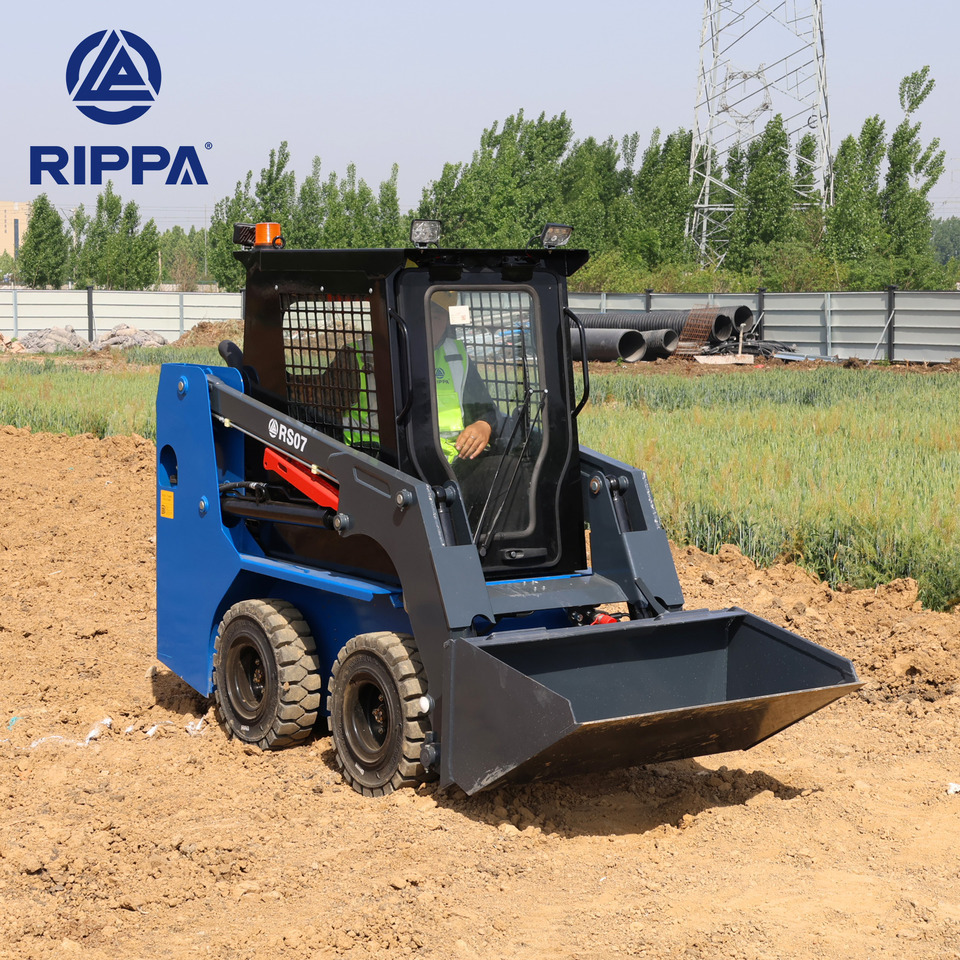 Rippa RS07 Compact Loader | 24.4hp Kubota Power | High Flow Dual Pump | Comfortable A/C Cabin - Mini chargeuse: photos 1 Rippa RS07 Compact Loader | 24.4hp Kubota Power | High Flow Dual Pump | Comfortable A/C Cabin - Mini chargeuse: photos 1
