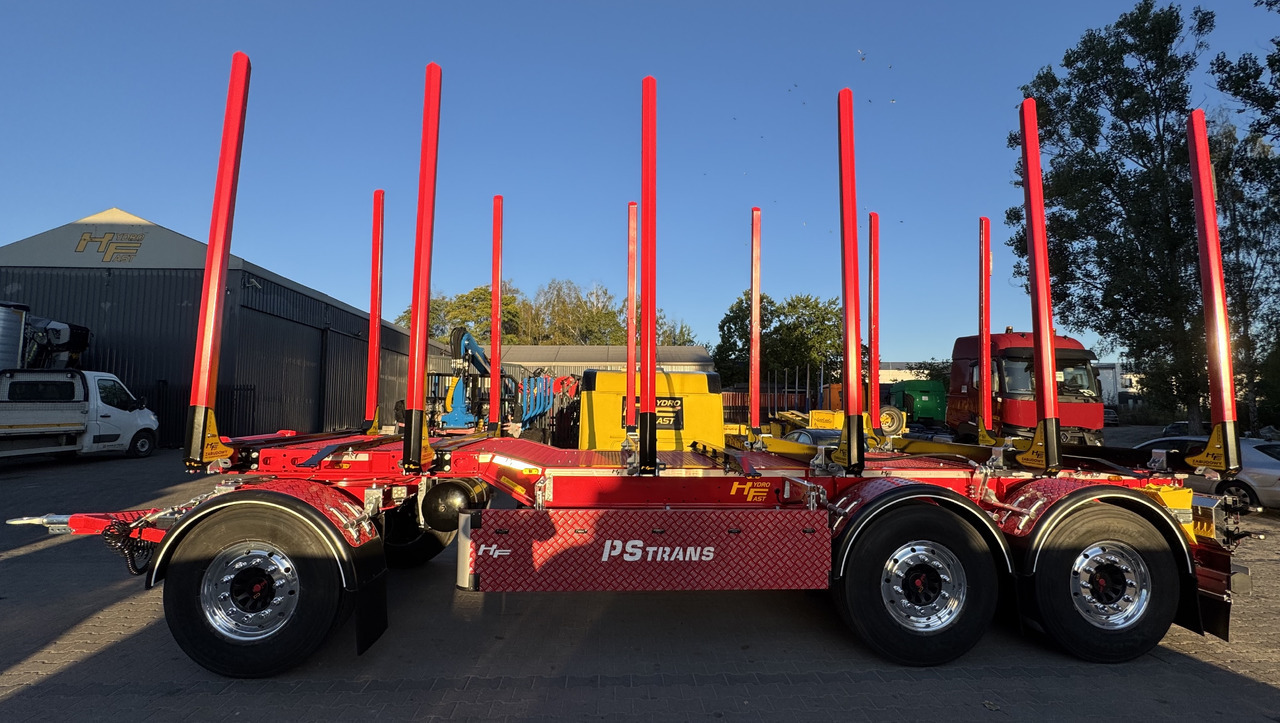 HYDROFAST Przyczepa 3 osiowa / 3 axles timber transport trailer / Remorque à 3 essieux pour le transport de bois / 3-Achs-Rungenanhänger / 3-tengelyes-rönkszállító-pótkocsi / Remorcă pentru transportul lemnului - Remorque grumier: photos 1 HYDROFAST Przyczepa 3 osiowa / 3 axles timber transport trailer / Remorque à 3 essieux pour le transport de bois / 3-Achs-Rungenanhänger / 3-tengelyes-rönkszállító-pótkocsi / Remorcă pentru transportul lemnului - Remorque grumier: photos 1