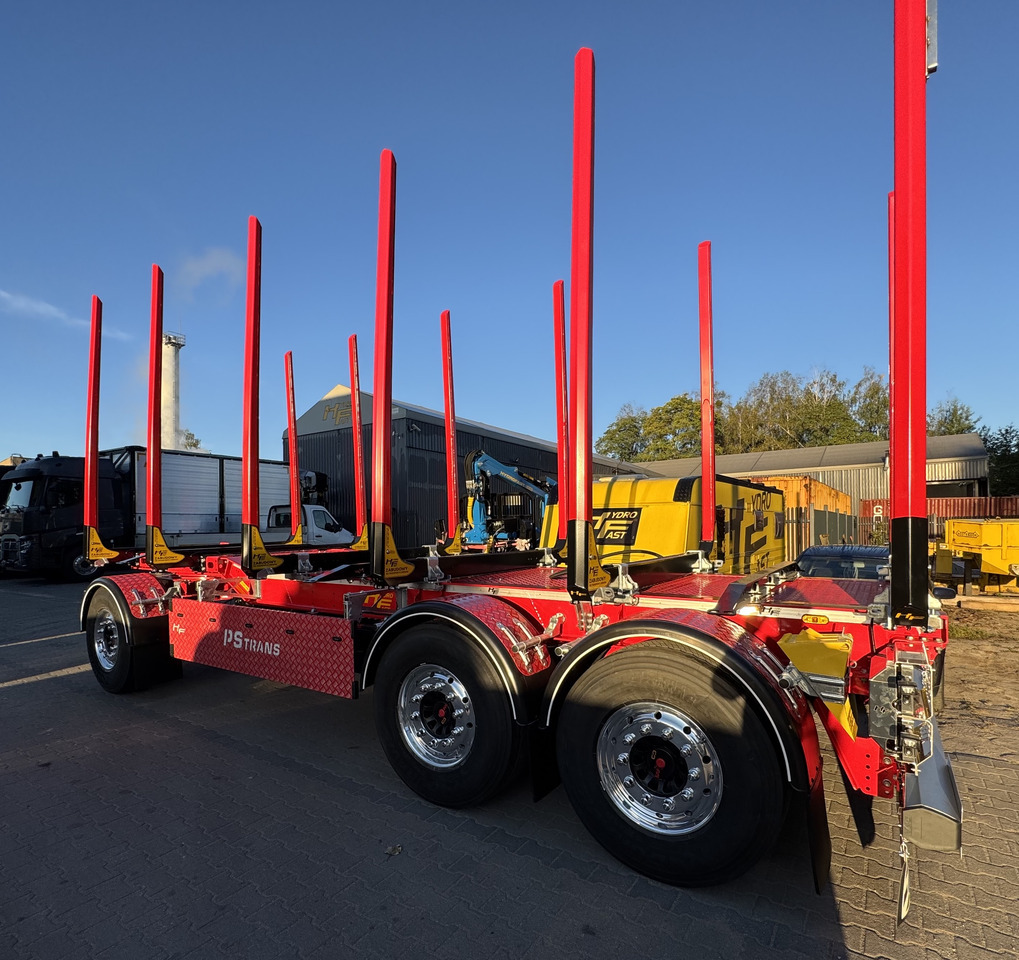 HYDROFAST Przyczepa 3 osiowa / 3 axles timber transport trailer / Remorque à 3 essieux pour le transport de bois / 3-Achs-Rungenanhänger / 3-tengelyes-rönkszállító-pótkocsi / Remorcă pentru transportul lemnului - Remorque grumier: photos 2 HYDROFAST Przyczepa 3 osiowa / 3 axles timber transport trailer / Remorque à 3 essieux pour le transport de bois / 3-Achs-Rungenanhänger / 3-tengelyes-rönkszállító-pótkocsi / Remorcă pentru transportul lemnului - Remorque grumier: photos 2