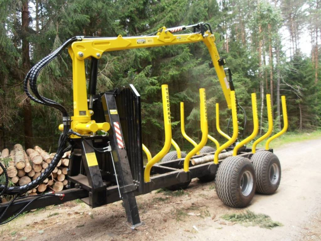 Hydrofast Timber Harvesting Trailer/RÜCKEWAGEN/Przyczepka do zrywki drewna H9 - Remorque forestière: photos 2 Hydrofast Timber Harvesting Trailer/RÜCKEWAGEN/Przyczepka do zrywki drewna H9 - Remorque forestière: photos 2