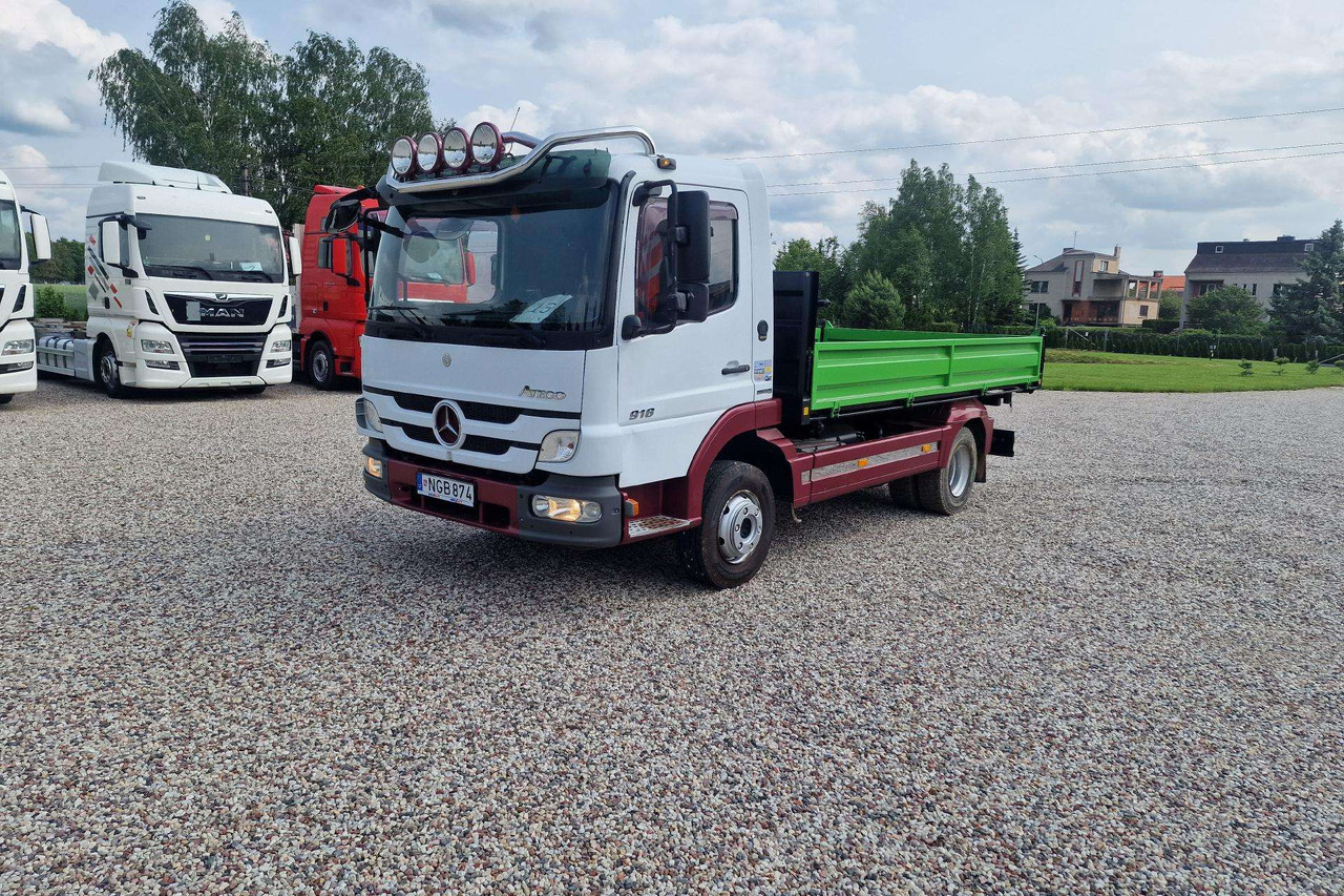 Mercedes-Benz ATEGO 918 - Camion benne: photos 1 Mercedes-Benz ATEGO 918 - Camion benne: photos 1