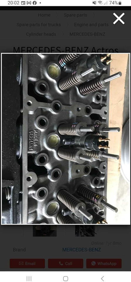 GLOWICA Mercedes Silnik om 471 LA e6 po Regeneracji Gwarancja Montaz - Moteur: photos 2 GLOWICA Mercedes Silnik om 471 LA e6 po Regeneracji Gwarancja Montaz - Moteur: photos 2