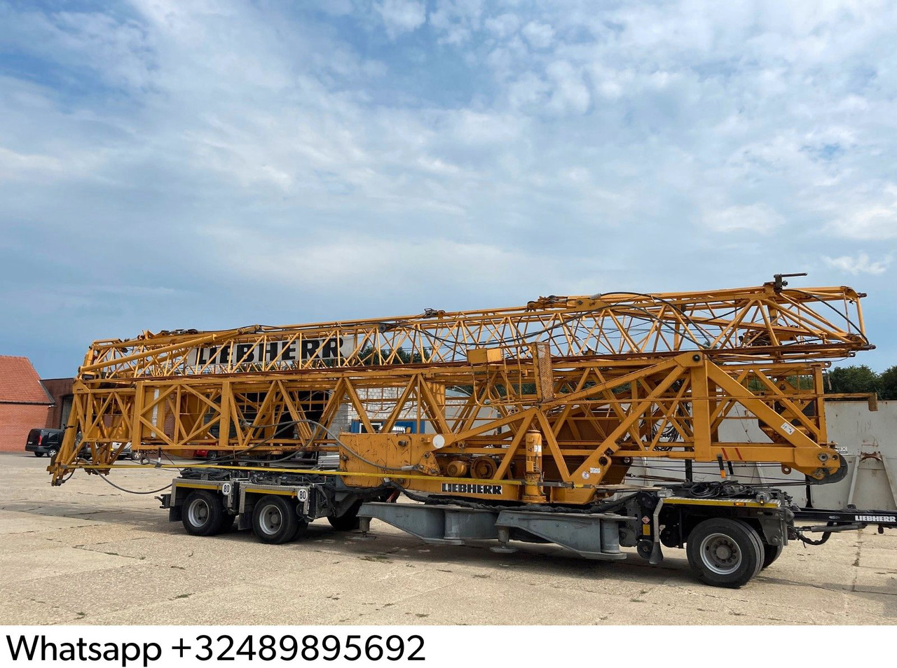 Liebherr 56K - Grue à tour: photos 1 Liebherr 56K - Grue à tour: photos 1