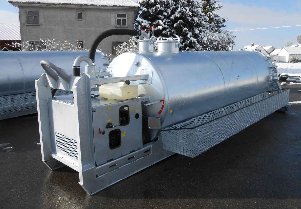 S-Vac 8.5 m³ Saugfass Druckfass Vacuum suction systems are are fully integrated at the HDD jobsite from today. - Conteneur citerne: photos 3 S-Vac 8.5 m³ Saugfass Druckfass Vacuum suction systems are are fully integrated at the HDD jobsite from today. - Conteneur citerne: photos 3