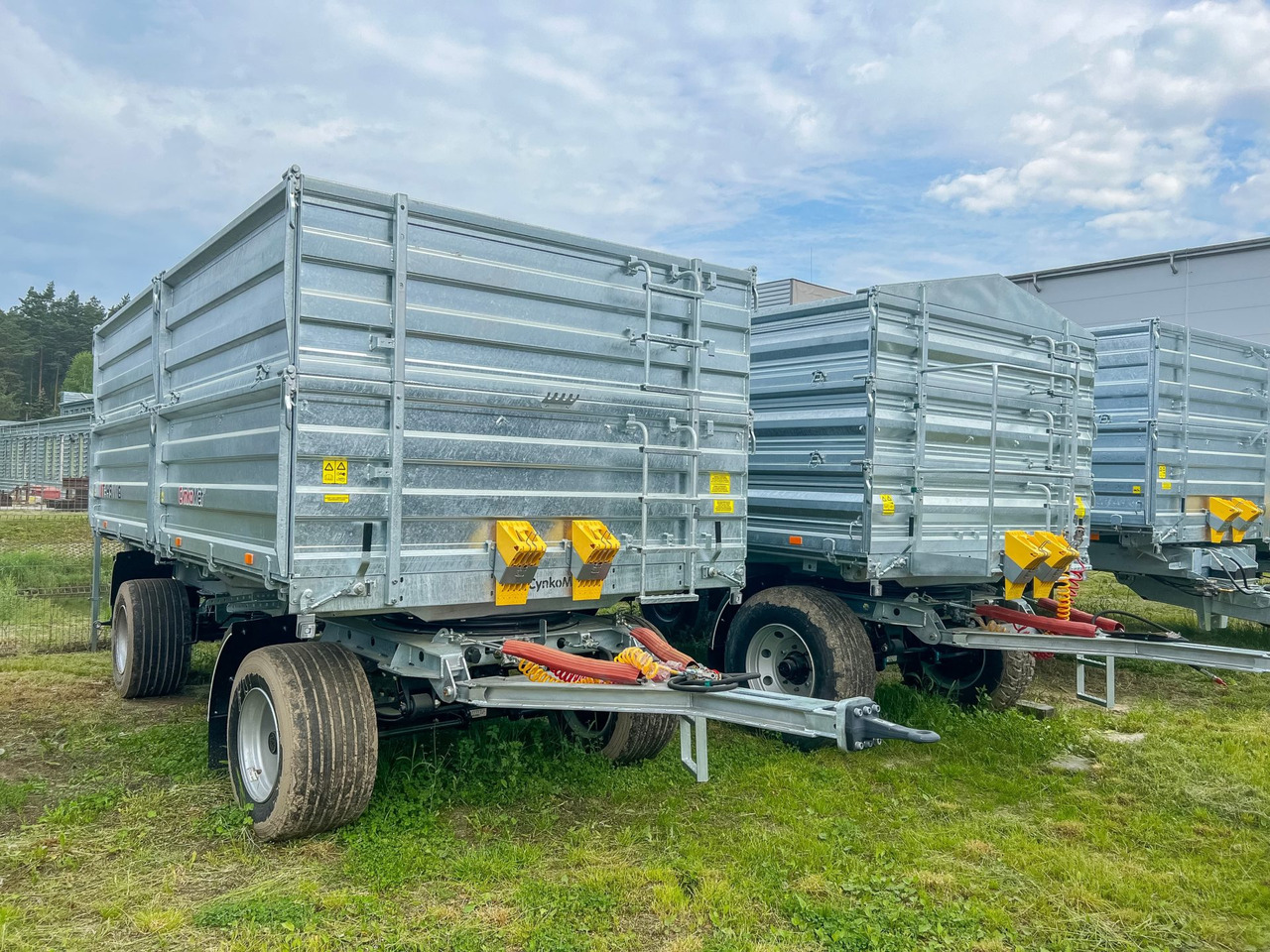 Cynkomet Anhänger / Trailer / Remorque / Rimorchio / Remolque / Двухосный прицеп / Przyczepa dwuosiowa 14 t - Benne agricole: photos 4 Cynkomet Anhänger / Trailer / Remorque / Rimorchio / Remolque / Двухосный прицеп / Przyczepa dwuosiowa 14 t - Benne agricole: photos 4